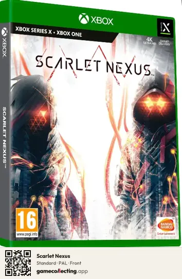 Scarlet Nexus Xbox Series X, PAL box front