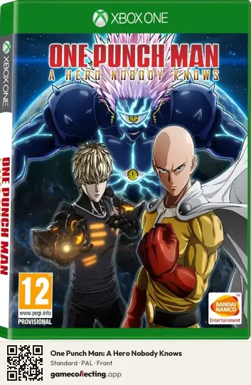 One Punch Man: A Hero Nobody Knows Xbox One, PAL box front