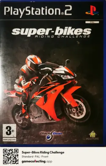 Super-Bikes Riding Challenge PlayStation 2, PAL box front