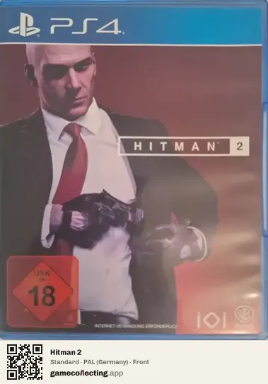 Hitman 2 PlayStation 4, Germany box front