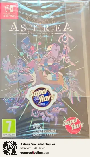 Astrea: Six-Sided Oracles Nintendo Switch, PAL box front