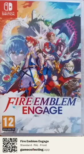 Fire Emblem Engage Nintendo Switch, PAL box front