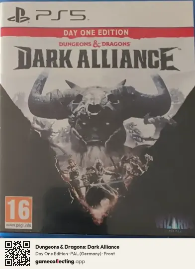 Dungeons & Dragons: Dark Alliance PlayStation 5, Germany box front