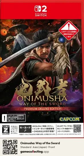 Onimusha: Way of the Sword Nintendo Switch 2, Asia box front