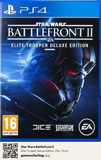Star Wars Battlefront II PlayStation 4, PAL box front