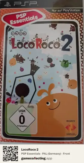 LocoRoco 2 PlayStation Portable, Germany box front