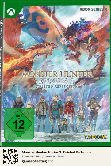 Monster Hunter Stories 3: Twisted Reflection Xbox Series X, Germany box front
