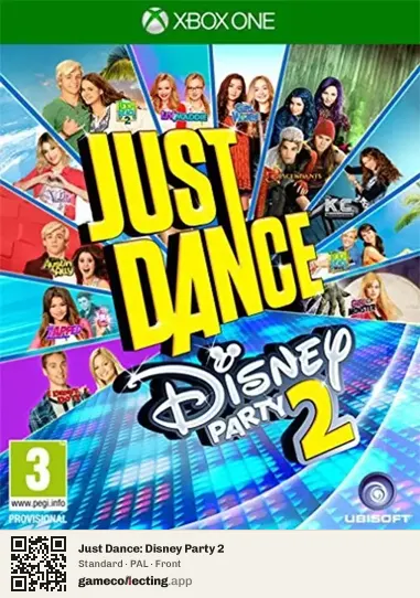 Just Dance: Disney Party 2 Xbox One, PAL box front