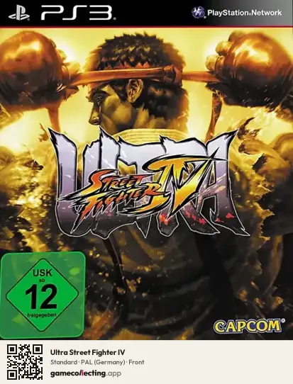 Ultra Street Fighter IV PlayStation 3, Germany box front