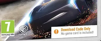Cars 3: Driven to Win, the PEGI square on its front