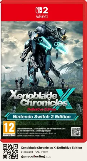 Xenoblade Chronicles X: Definitive Edition Nintendo Switch 2, PAL box front