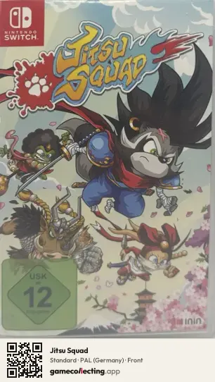 Jitsu Squad Nintendo Switch, Germany box front