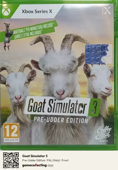 Goat Simulator 3 Xbox Series X, Italy box front