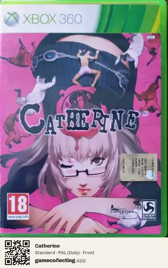 Catherine Xbox 360, Italy box front