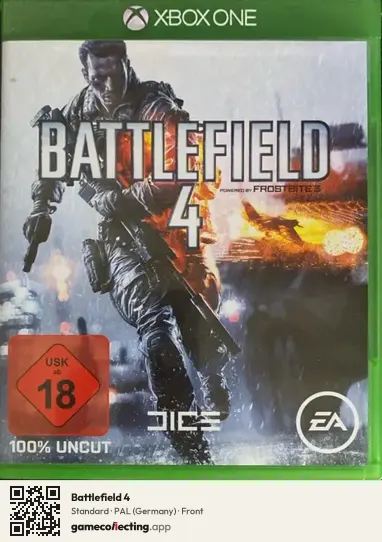 Battlefield 4 Xbox One, Germany box front