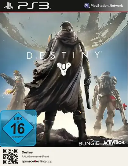 Destiny PlayStation 3, Germany box front