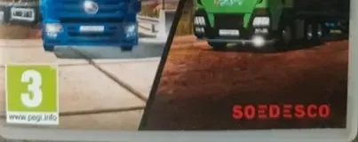 Truck Driver, the ESRB box on its front