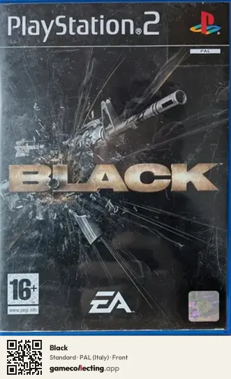 Black PlayStation 2, Italy box front