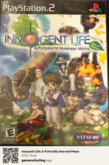 Innocent Life: A Futuristic Harvest Moon PlayStation 2, NTSC box front