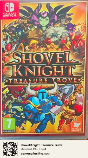 Shovel Knight: Treasure Trove Nintendo Switch, PAL box front