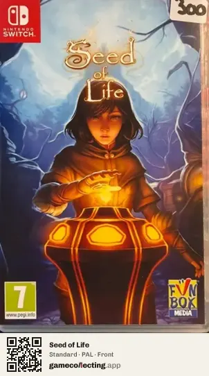 Seed of Life Nintendo Switch, PAL box front