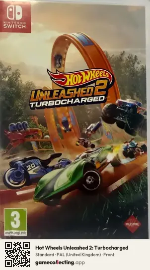 Hot Wheels Unleashed 2: Turbocharged Nintendo Switch, United Kingdom box front