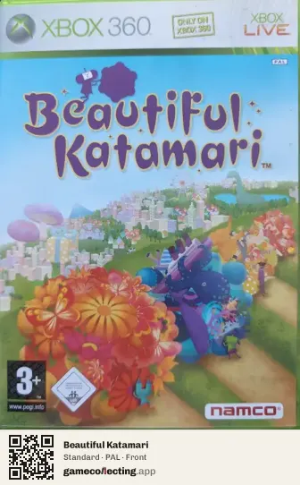 Beautiful Katamari Xbox 360, PAL box front