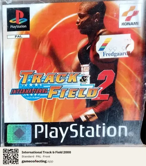 International Track & Field 2000 PlayStation, PAL box front