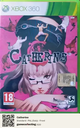 Catherine Xbox 360, Italy box front