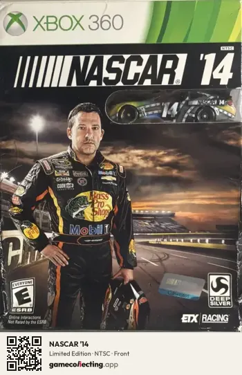 NASCAR '14 Xbox 360, NTSC box front