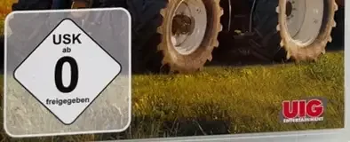 Professional Farmer, the USK square on its front