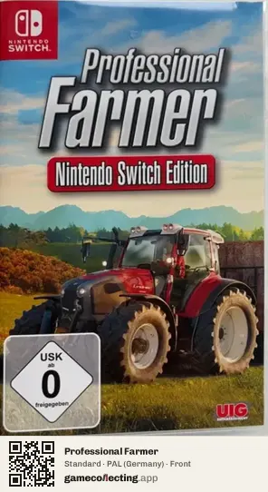 Professional Farmer Nintendo Switch, Germany box front