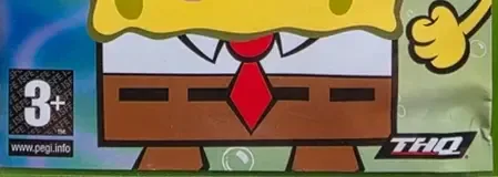 SpongeBob SquarePants: Battle for Bikini Bottom, the PEGI square on its front