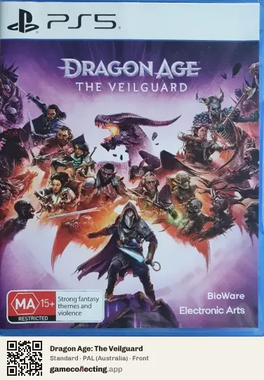 Dragon Age: The Veilguard PlayStation 5, Australia box front