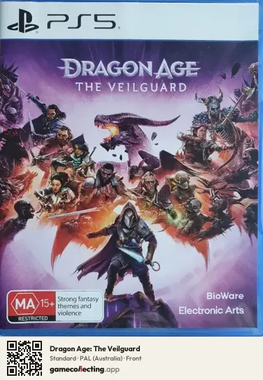 Dragon Age: The Veilguard PlayStation 5, Australia box front