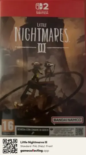 Little Nightmares III Nintendo Switch 2, Italy box front