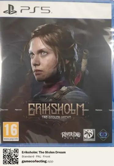 Eriksholm: The Stolen Dream PlayStation 5, PAL box front