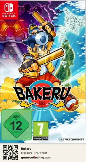 Bakeru Nintendo Switch, PAL box front