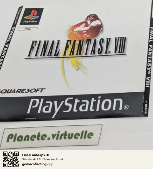 Final Fantasy VIII PlayStation, France box front