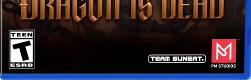 Dragon Is Dead, the ESRB box on its front
