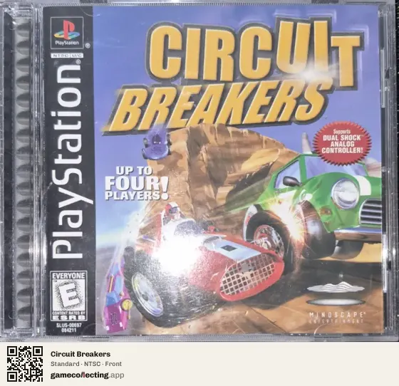Circuit Breakers PlayStation, NTSC box front