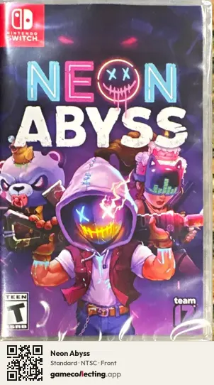 Neon Abyss Nintendo Switch, NTSC box front