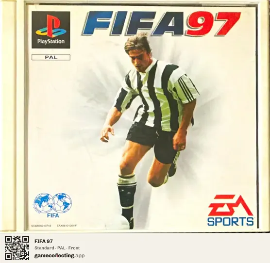FIFA 97 PlayStation, PAL box front
