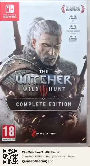 The Witcher 3: Wild Hunt Nintendo Switch, Germany box front
