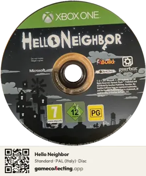 Hello Neighbor Xbox One, PAL disc