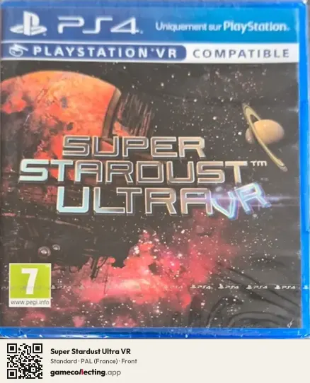 Super Stardust Ultra VR PlayStation 4, France box front