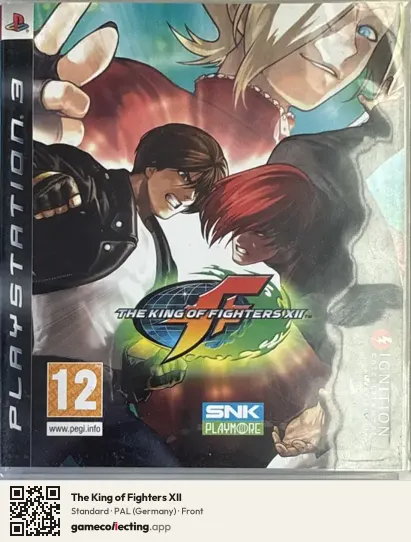 The King of Fighters XII PlayStation 3, Germany box front
