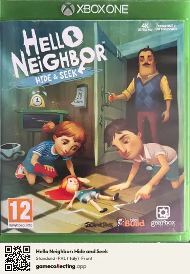 Hello Neighbor: Hide and Seek Xbox One, Italy box front