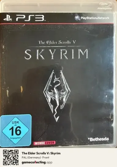 The Elder Scrolls V: Skyrim PlayStation 3, Germany box front