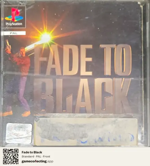 Fade to Black PlayStation, PAL box front